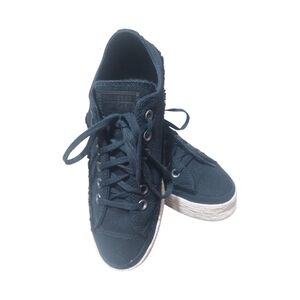 Converse Black‎ Canvas Sneakers